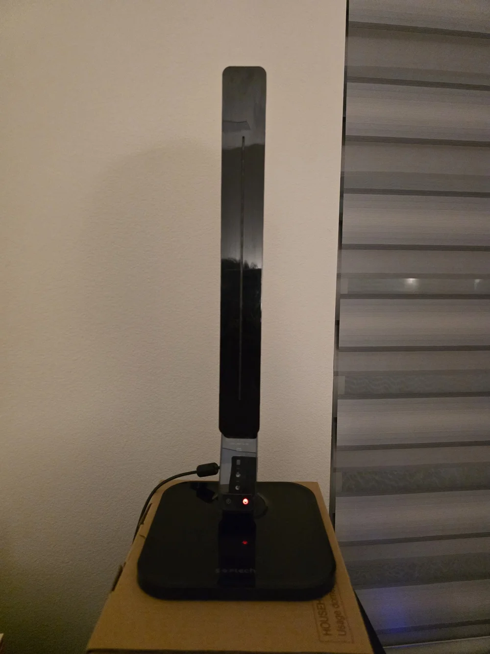 Black LED Task Lamp - Sleek Home Desk Lighting